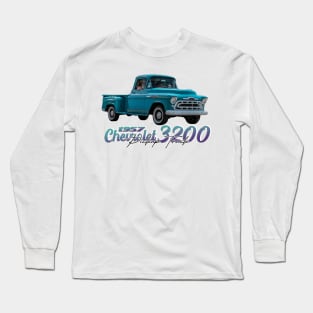 1957 Chevrolet 3200 Pickup Truck Long Sleeve T-Shirt